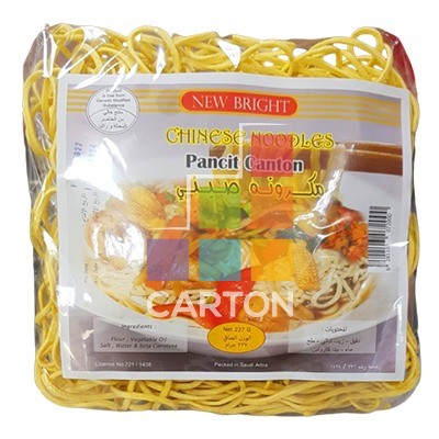 NEW BRIGHT CHINESE NOODLE PANCIT CANTON 30*227 GM